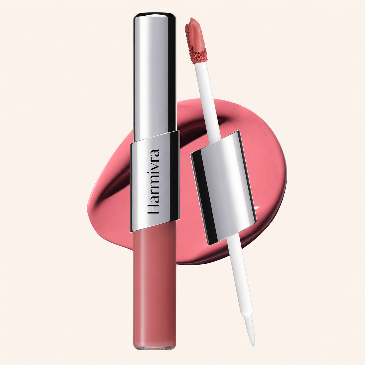 Perfect Twin Lip — Dual-Ended Liquid Lipstick with Velvet Matte Color and Glossy Shine