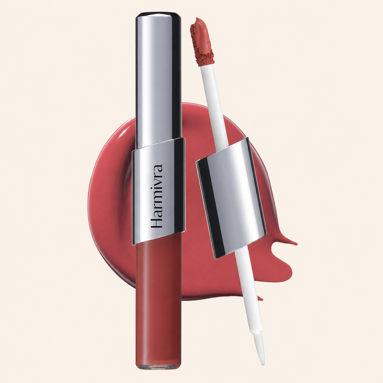 Perfect Twin Lip — Dual-Ended Liquid Lipstick with Velvet Matte Color and Glossy Shine