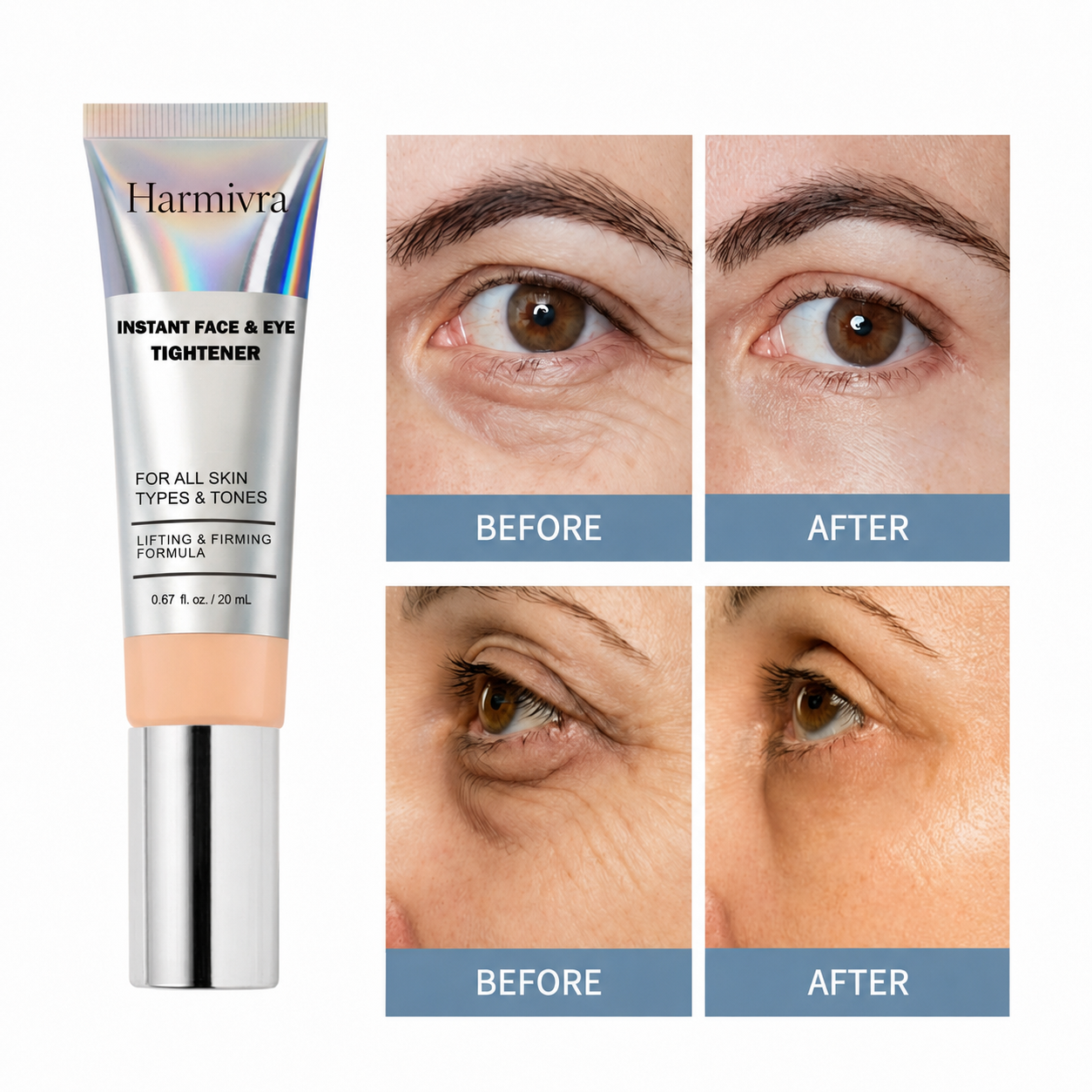 Harmivra | Instant Face Temporary Tightener – Instant visible results in 60 seconds