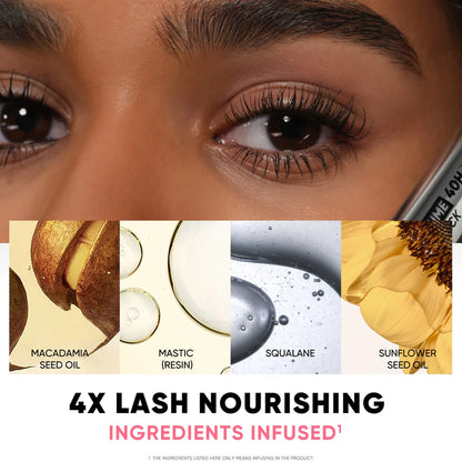 Harmivra 8X Volumizing Waterproof Mascara – 24H Long-Lasting, Smudge-Proof Lash Lift