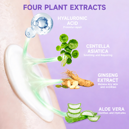 Gentle Hair Removal Cream for Sensitive Skin – Aloe & Hyaluronic Acid
