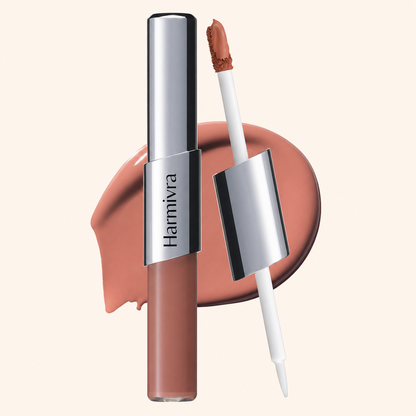 Perfect Twin Lip — Dual-Ended Liquid Lipstick with Velvet Matte Color and Glossy Shine