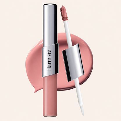 Perfect Twin Lip — Dual-Ended Liquid Lipstick with Velvet Matte Color and Glossy Shine