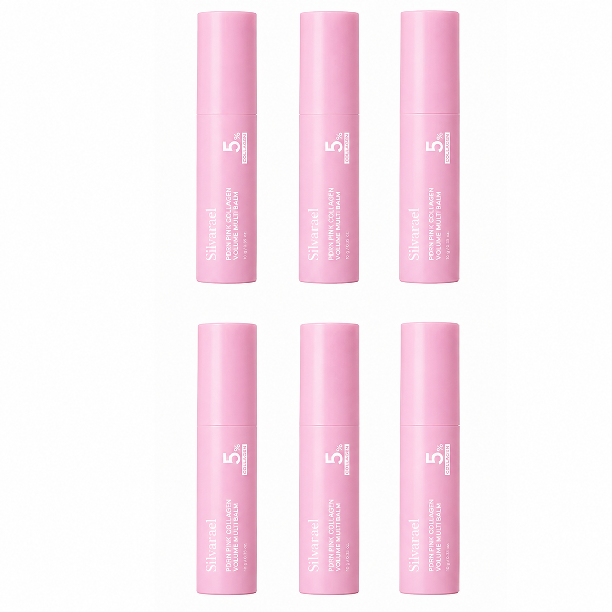 Last Day Buy 1 Get 1 Free Silvarael Korean PDRN Pink Collagen Volume Multi Balm
