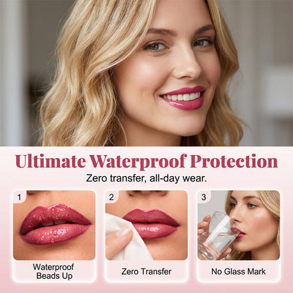 Perfect Twin Lip — Dual-Ended Liquid Lipstick with Velvet Matte Color and Glossy Shine