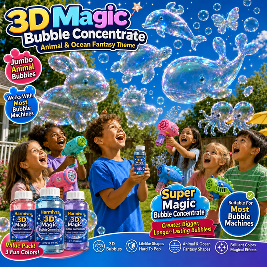 Harmivra®  Bubble Concentrate Animal & Ocean Fantasy Theme